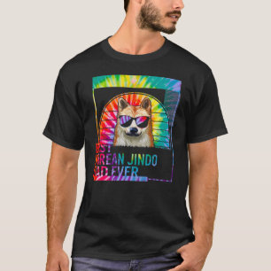 Bester koreanischer Jindo-Vater Ever Dog Papa für T-Shirt