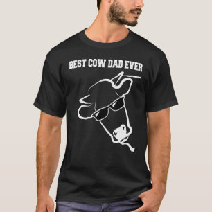 Bester Kuh-Vater Aller Zeiten Bauernhof Kuh Idee M T-Shirt