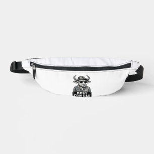 Bester Kuh-Vater Aller Zeiten Vintage Gravur Desig Bauchtasche