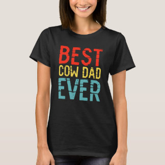 Bester Kuh-Vater überhaupt  3 T-Shirt