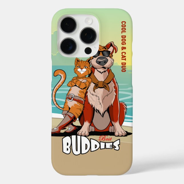 Bester Kumpel iPhone 16 Pro Hülle (Rückseite)