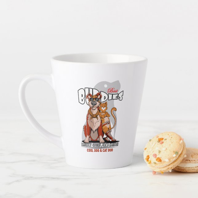 Bester Kumpel | Latte-Tasse Milchtasse (Beispiel)