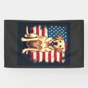 Bester Labrador für Männer Frauen Gelber Lab Hund Banner