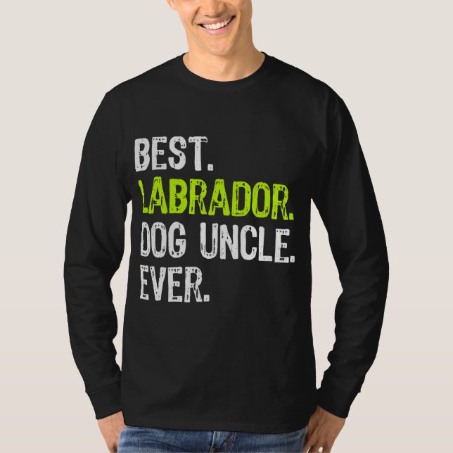 Bester Labrador Hund je  T-Shirt (Vorderseite)
