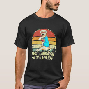 Bester Labrador Retriever-Vater überhaupt Vintage T-Shirt