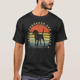 Bester Labrador Vater je Daddy Labrador Dog Eigent T-Shirt
