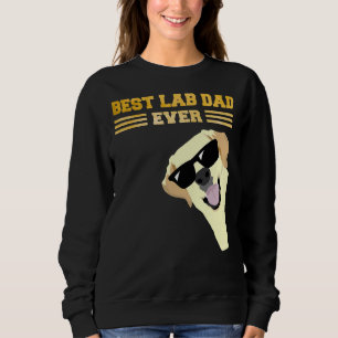 Bester Labrador Vater je Labrador Golden Retriever Sweatshirt