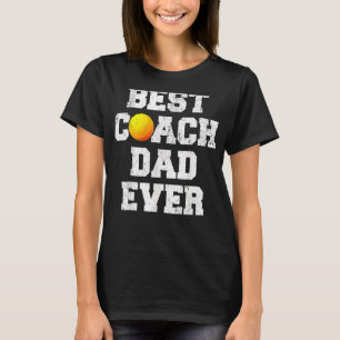 Bester Lacrosse Coach Vater je Lacrosse Vaterschaf T-Shirt
