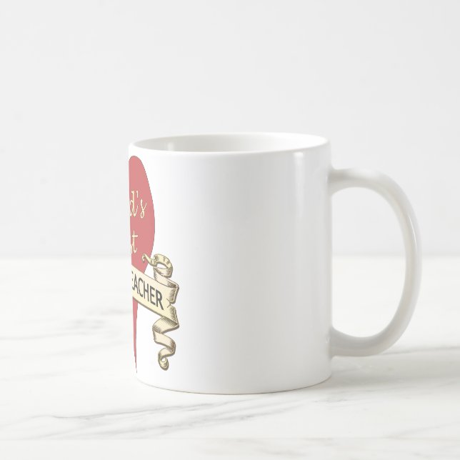 Bester Lehrer der Welt Geschichts Kaffeetasse (Rechts)