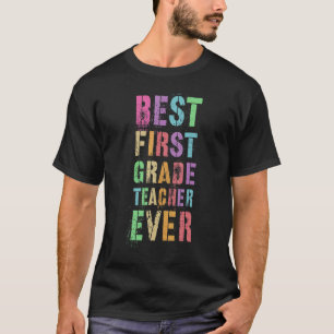 Bester Lehrer erster Klasse Lehrer 1. Grader T-Shirt