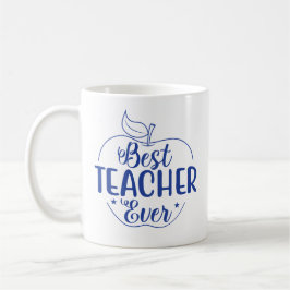 Bester Lehrer je Apple Personalisiert Kaffeetasse