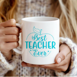 Bester Lehrer je Apple Personalisiert Kaffeetasse