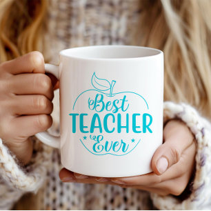 Bester Lehrer je Apple Personalisiert Kaffeetasse