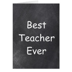 Bester Lehrer je Chalkboard-Design