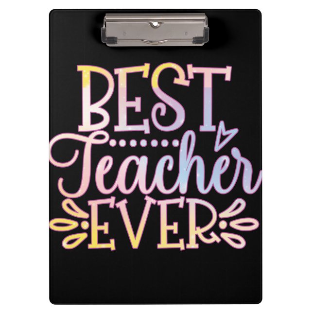 Bester Lehrer je Klemmbrett (Vorderseite)