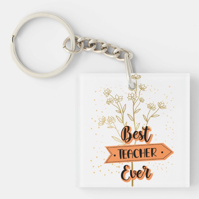 Bester Lehrer je Schlüsselanhänger (Vorderseite)