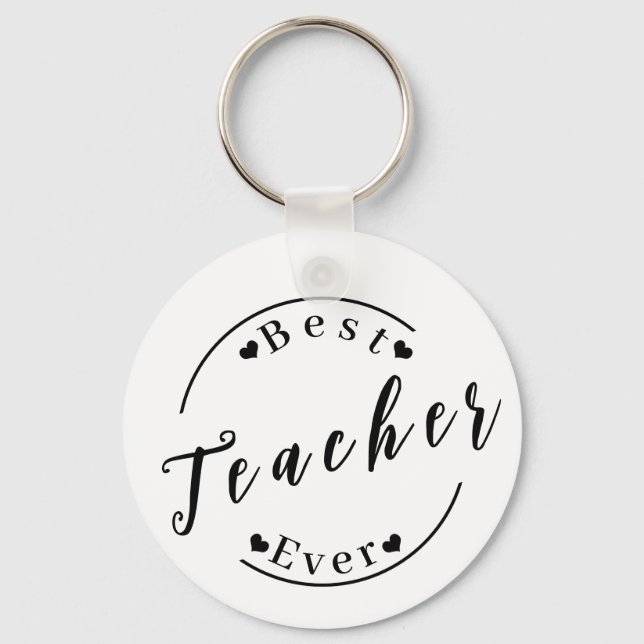 Bester Lehrer je Schlüsselanhänger (Vorderseite)