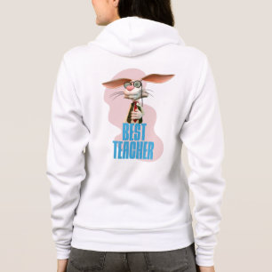 Bester Lehrer Lustiger Hase Klassenzimmer Humor Hoodie