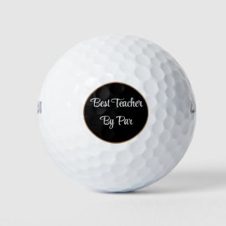 Bester Lehrer nach Par-individuelle Name Golfball