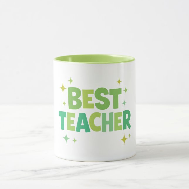 Bester Lehrer Tasse (Zentrum)