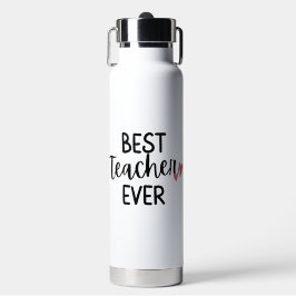 'Bester Lehrer überhaupt' Geschenk zur Lehrererwöc Trinkflasche