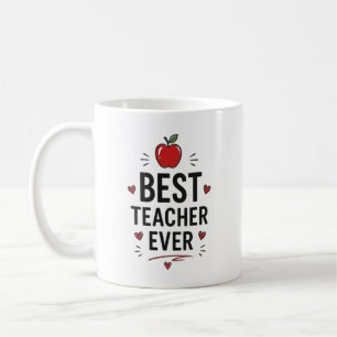 Bester Lehrer überhaupt Personalisiert Kaffeetasse