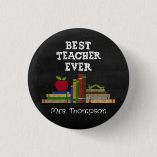 Bester Lehrer überhaupt Tafel Button
