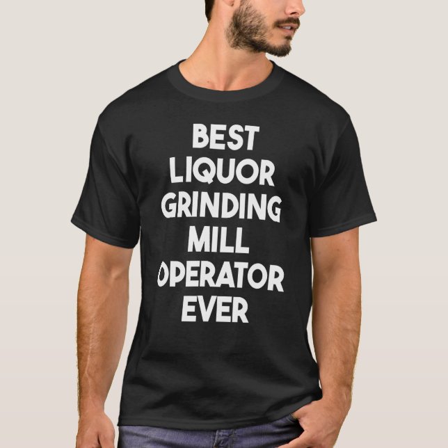 Bester Liquor-Meilenbetreiber je T-Shirt (Vorderseite)