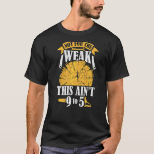 Bester Logger-Vater Ausschneiden von Skidding-Prot T-Shirt