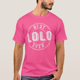 Bester Lolo Allerlustigster Opa-Spruch Filipino Op T-Shirt
