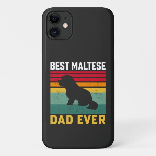 Bester maltesischer Vater aller Zeiten, maltesisch Case-Mate iPhone Hülle (Rückseite)
