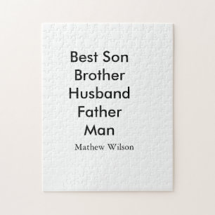 Bester Mann Sohn Ehemann Vater Zitate Name Text