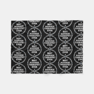 Bester Massagetherapeut je Massagetherapie Fleecedecke
