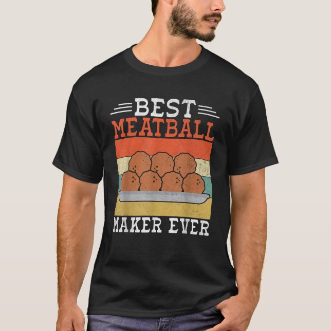 Bester Meatball Maker je Meatballs T-Shirt (Vorderseite)