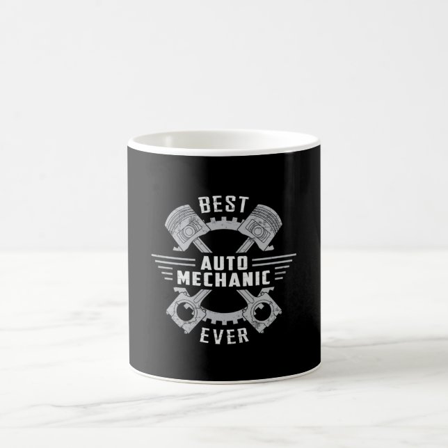 Bester Mechaniker Motor Mechanik Funny Gift Kaffeetasse (Mittel)