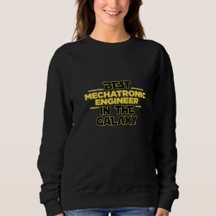 Bester Mechatronik-Ingenieur im Galaxy-Mechaniker Sweatshirt