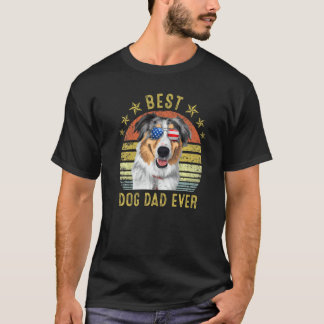 Bester Miniaturamerikanischer Schäferhund-Vater je T-Shirt