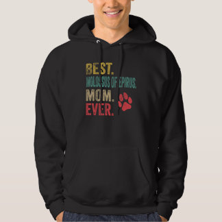 Bester Molossus der Epirus-Mama je Vintag Mutter D Hoodie