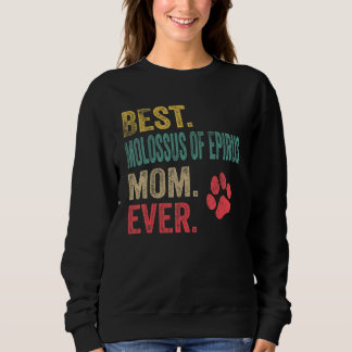 Bester Molossus der Epirus-Mama je Vintag Mutter D Sweatshirt