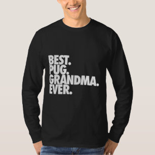 Bester Mops Oma Ever - Hund Mops Nana Geschenk Kla T-Shirt