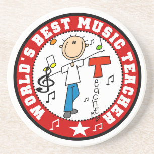 Bester Musiklehrer der Welt Getränkeuntersetzer