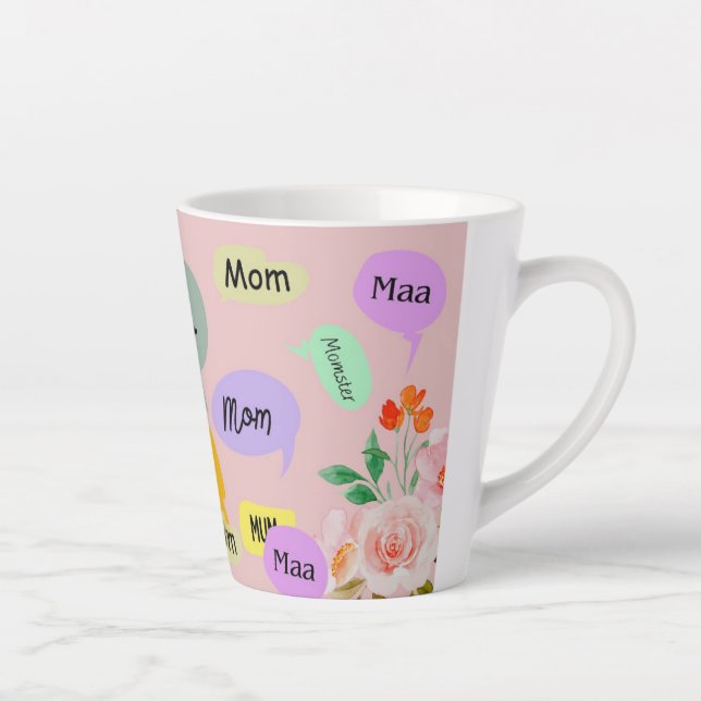 Bester Muttertag Geschenktasse  Milchtasse (Rechts)