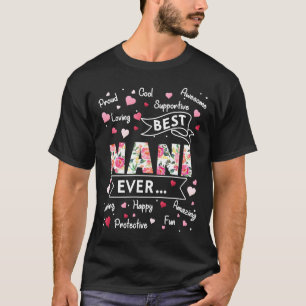 Bester Nani je erster Tag der Großmütter T-Shirt