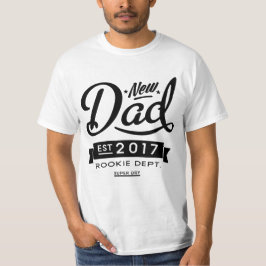 Bester neuer Dad 2017 T-Shirt