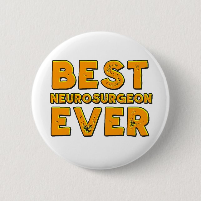 Bester Neurochirurg überhaupt Button (Vorderseite)