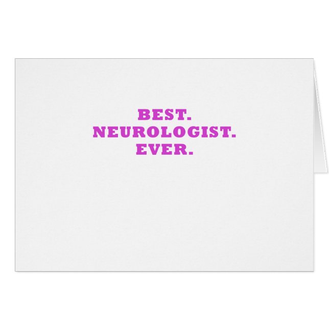 Bester Neurologe überhaupt (Vorderseite (Horizontal))