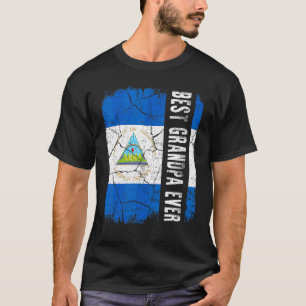 Bester nicaraguanischer Großvater je Nicaragua Fla T-Shirt