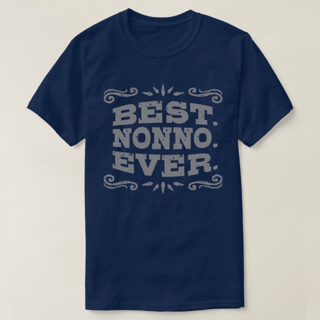 Bester Nonno je T-Shirt (Design vorne)