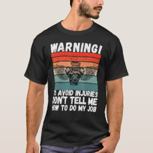 Bester Oldtimer-Dieseltechniker  KFZ-Mechaniker Re T-Shirt