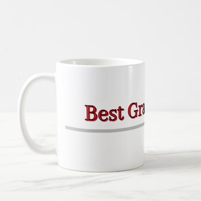 Bester Oma Aller Zeiten Becher – Perfektes Geschen Kaffeetasse (Links)